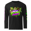 SMP SPLATTER LONG SLEEVE TEE - BLK