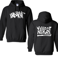 Black Violent By Nature Hoodie