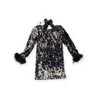 Sequin long sleeved dress 