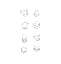 limited edition yashitomo nara characters