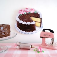 Image 2 of Chocolate Frosted Cake plaque 