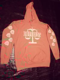 Image 1 of PINK ROSES "DIFFERENT" HOODIE