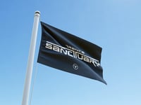 Image 1 of TRANCE SANCTUARY BLACK FLAG