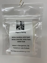 Image 4 of White marabou 3 pack