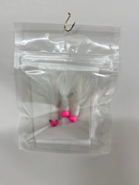 Image 3 of White marabou 3 pack