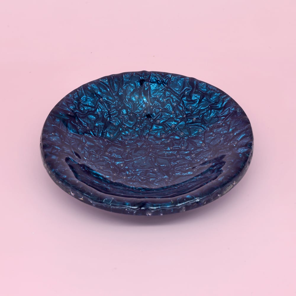 Image of Blue Foil Baby Bowl