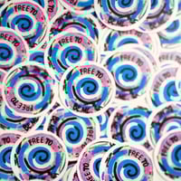 FREE to be Me Mini Stickers