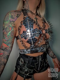 Image 6 of Chrome Crucify Bra