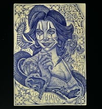 Image 5 of "Italiano contemporaneo" / blue bic pen