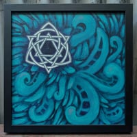 Image 3 of "Seedling 3" Original Painting - Acrylic on Canvas