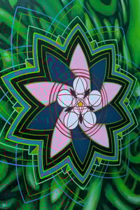 Image 2 of "Jazz Cabbage" Original Painting - Acrylic on Canvas