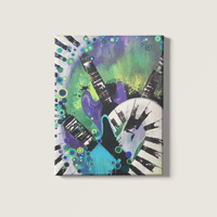 Panic Station Acrylic Painting 