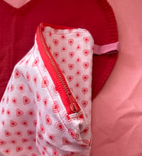 Image 13 of Heart Zipper Bags