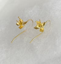 Image 1 of Origami lily earrings