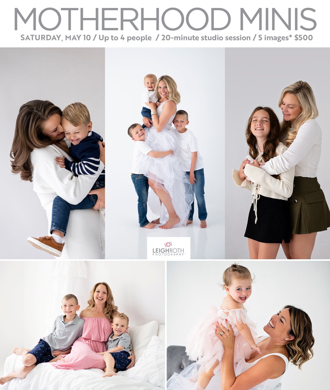 Image of MOTHERHOOD MINIS - SATURDAY, MAY 10