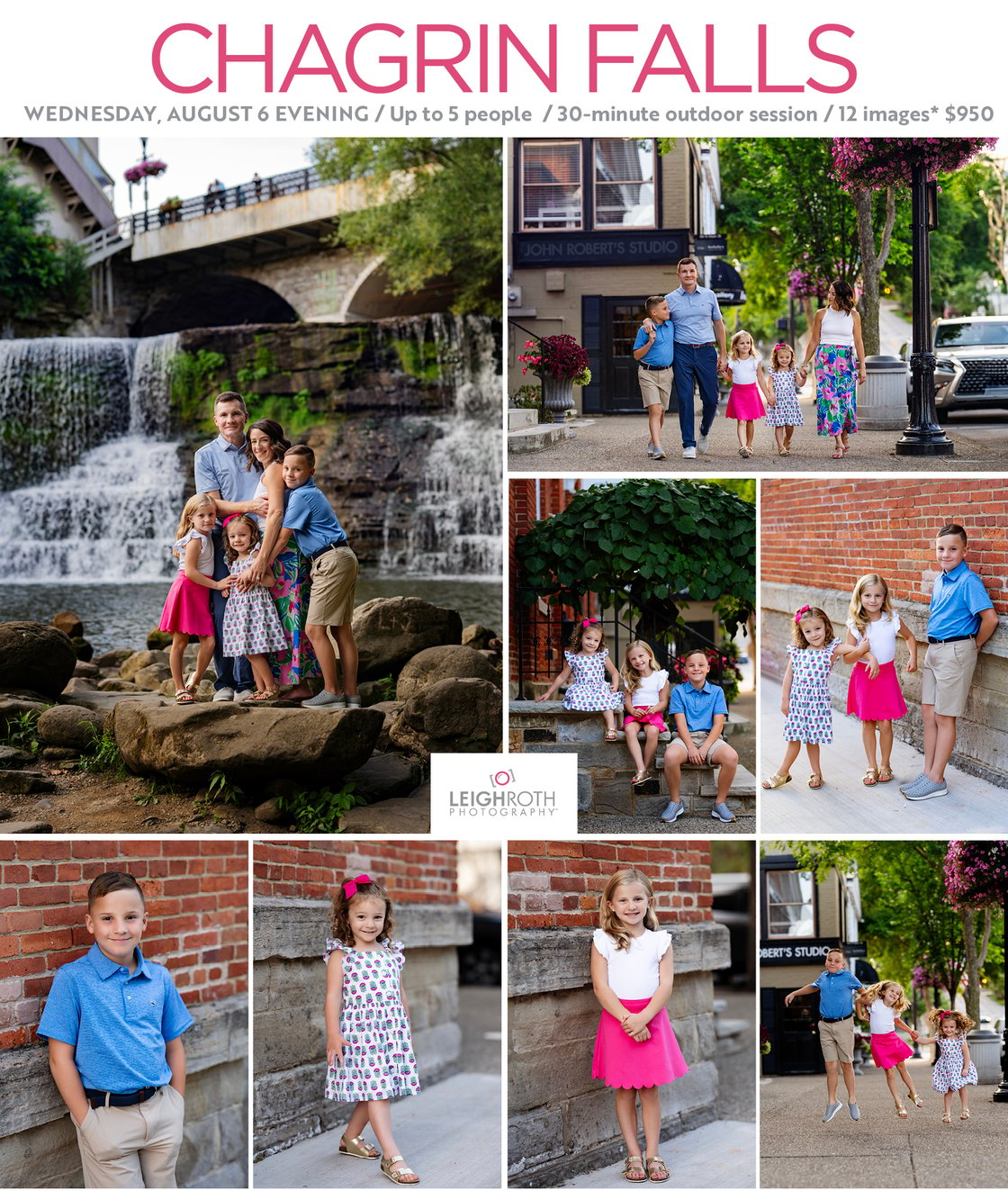 Image of CHAGRIN FALLS OUTDOOR MINI - AUG 6