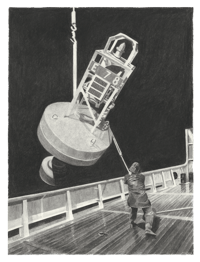 Image 1 of "Buoy on Deck" - Finest quality art print - PREORDER