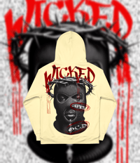 Image 1 of WICKED HOODIE BEIGE