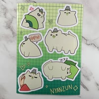 Image 2 of Bingpup/Nyanzun Sticker Sheets