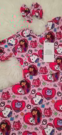 Image 3 of Gabby dress and bow