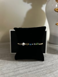Colorful Flowers Bracelet 