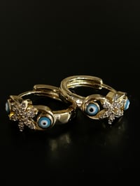 Lock Eye Earrings