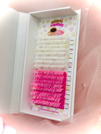 Image 2 of Pink & White Glitter Tray