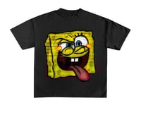 Image 1 of SpongeBob Bighead BlackTee