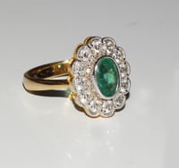 Image 2 of D HEIRLOOM EMERALD RING