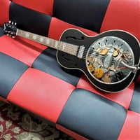 Image 9 of Recording King Minnie Bucker Parlor-Sized Resonator Guitar