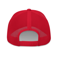 Image 3 of TRUE-UPS TRUCKER CAP (RED)