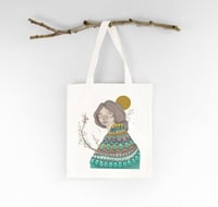 TOTEBAG · Mujer pájaro