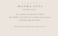 Image 2 of · MAGMA AZUL ·