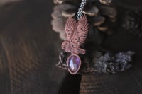 Image 2 of Collana Barbagianni -Labradorite Bianca-