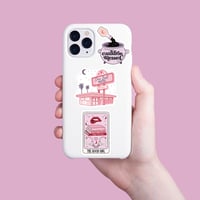 Image 3 of Bookish Stickers, Holographic Book Stickers Book Merch for Kindle Laptops Water Bottles Tablets 