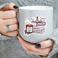 Image 4 of Bookish Stickers, Holographic Book Stickers Book Merch for Kindle Laptops Water Bottles Tablets 