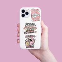 Image 3 of Bookish Stickers, Holographic Book Stickers for Kindle Laptop Water Bottles Tablets Book Merch