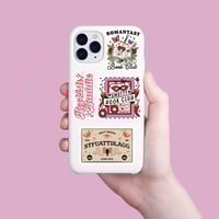 Image 3 of Bookish Stickers, Holographic Book Stickers for Kindle Laptops Water Bottles Tablet Book Merch