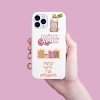 Image 3 of Bookish Stickers, Holographic Book Stickers for Kindle Laptops Water Bottles Tablets Book Merchs