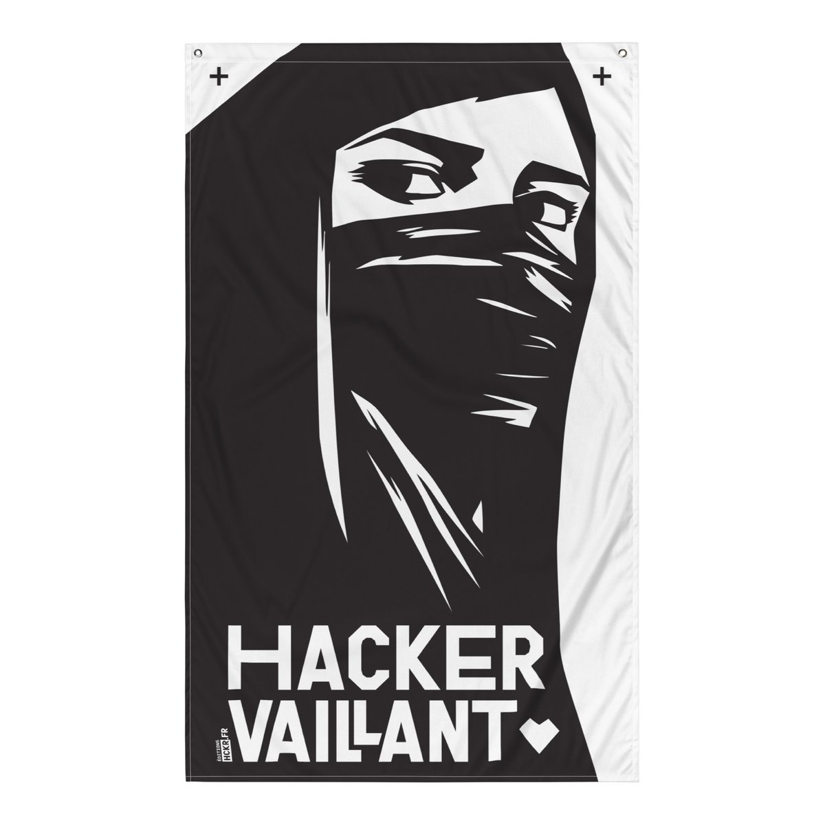 Image of 🏴‍☠️ Drapeau HACKER VAILLANT