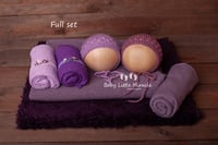 Image 1 of Newborn set purple lilac