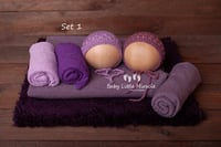 Image 2 of Newborn set purple lilac