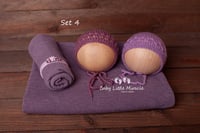 Image 5 of Newborn set purple lilac