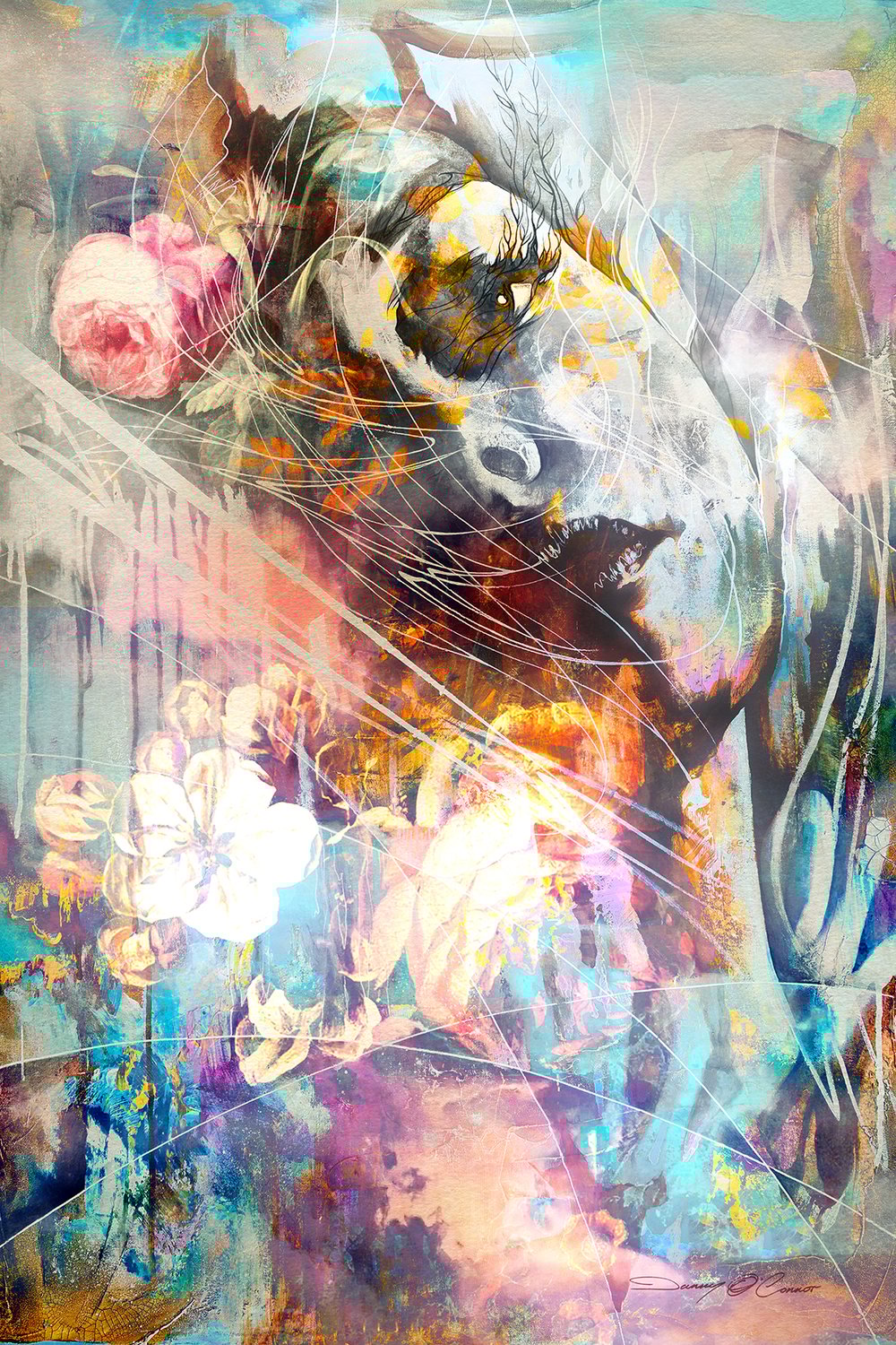 Visit My Virtues Whilst I Sugar My Sins - Open Edition Print - FREE WORLDWIDE SHIPPING!!!