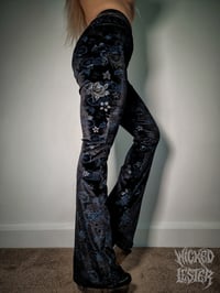 Image 5 of Floral Velvet Flares 2 SIZES