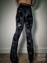 Image 7 of Floral Velvet Flares 2 SIZES