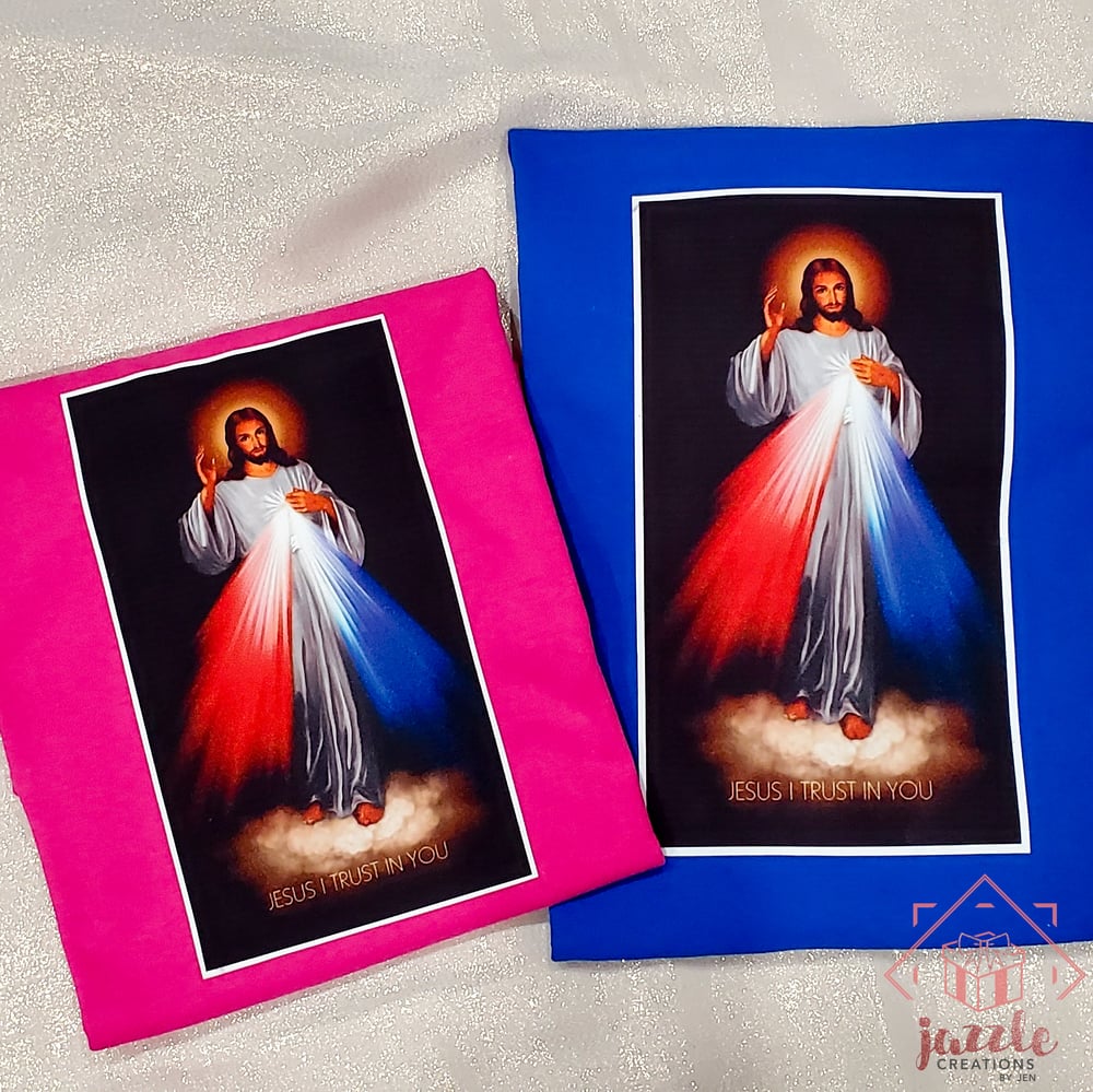 Image of Religious Shirts - Divine Mercy Design 1