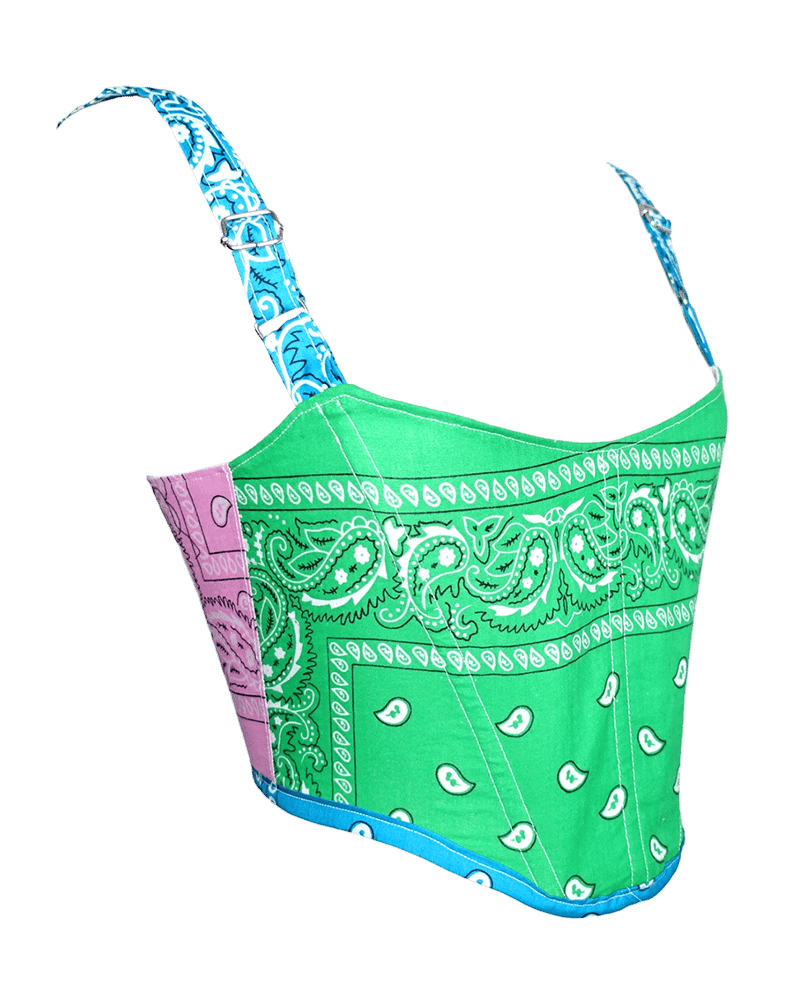 Image of ‘CLASSIC‘ corset green
