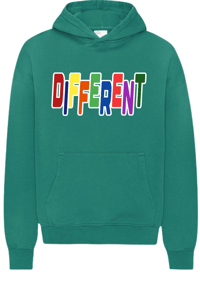 Image 2 of MULTI-COLOR "DIFFERENT" HOODIES
