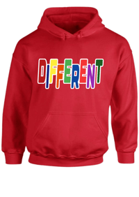 Image 3 of MULTI-COLOR "DIFFERENT" HOODIES
